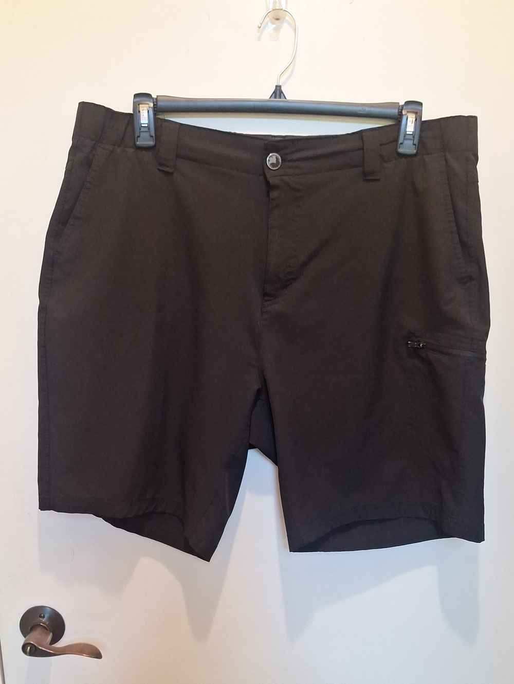 ZeroXposur Black Travel Series Men's Shorts